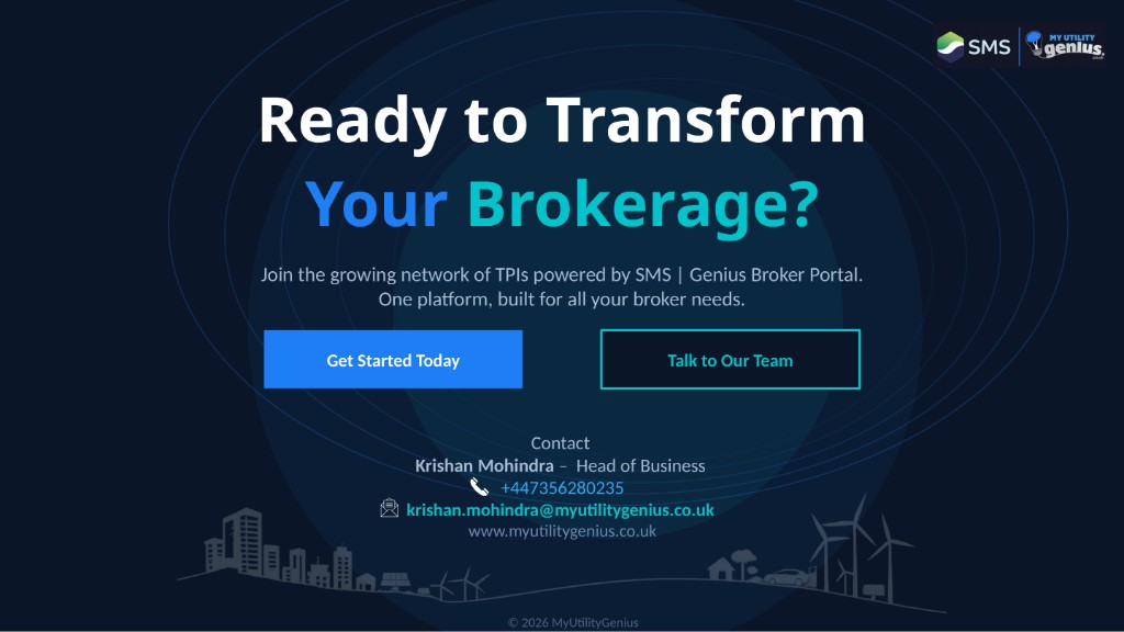 Ready to transform your brokerage — join SMS Genius Broker Portal